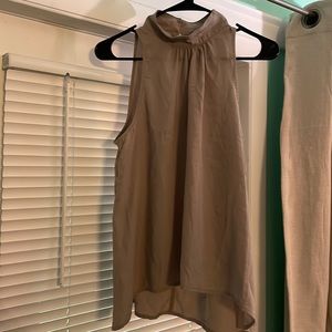 Tan blouse